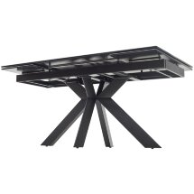 Стол BELLUNO 160 KL-176, итальянская керамика/ черный каркас, ®DISAUR