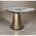Стол TERAMO 135 GLOSS GRAND JADE SOLID CERAMIC, керамика, поворотн.механизм / Бронзовый, ®DISAUR 