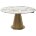 Стол TERAMO 135 GLOSS GRAND JADE SOLID CERAMIC, керамика, поворотн.механизм / Бронзовый, ®DISAUR 