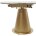 Стол TERAMO 135 GLOSS GRAND JADE SOLID CERAMIC, керамика, поворотн.механизм / Бронзовый, ®DISAUR 