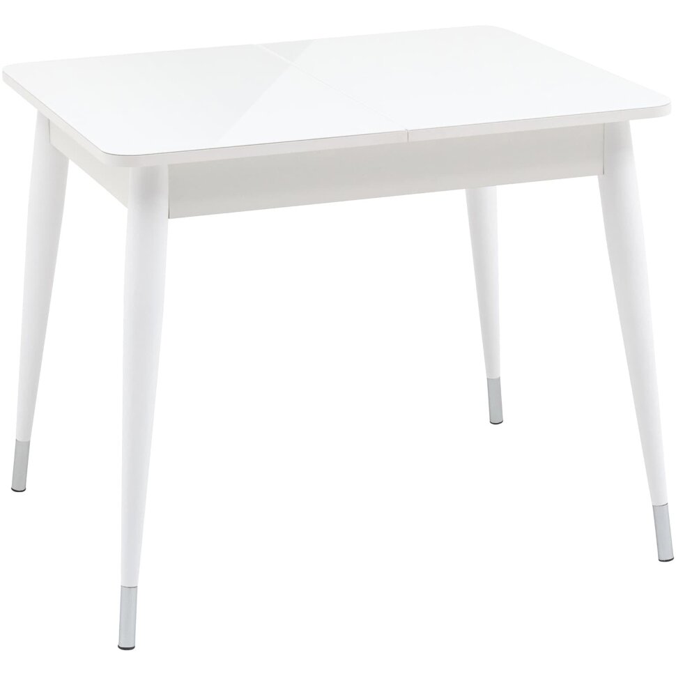 Стол обеденный Stool Group Сидней раскладной 90-120*70 белый глянцевый 