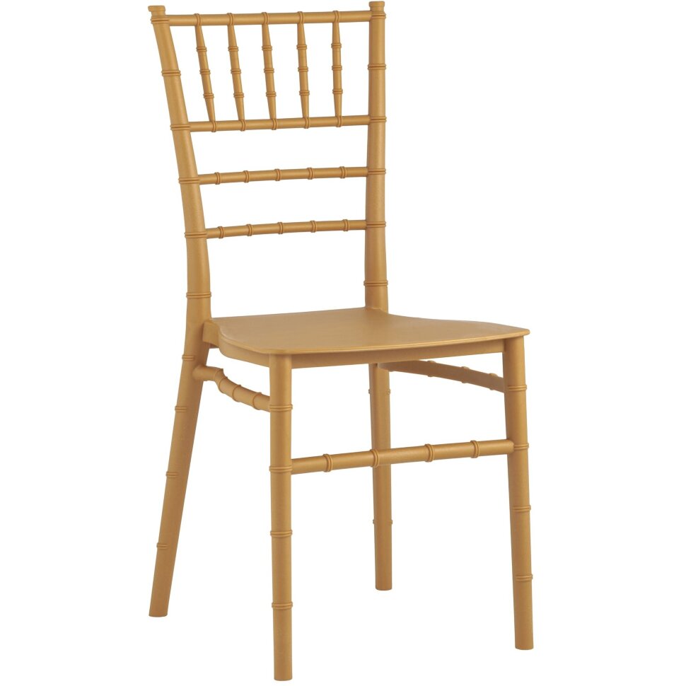 Стул Chiavari (Кьявари) пластик золотой Стул Chiavari (Кьявари) пластик золотой
