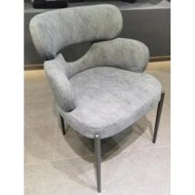 Стул VALTER AR627-3B Серый, ткань / Черный каркас, ®DISAUR