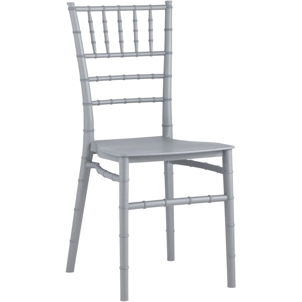 Стул Chiavari (Кьявари) пластик серебряный Стул Chiavari (Кьявари) пластик серебряный