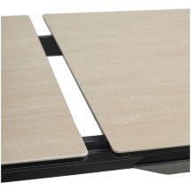 Стол CREMONA 140 TL-142, испанская керамика/ черный каркас, ®DISAUR