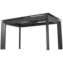 Стол CREMONA 140 TL-142, испанская керамика/ черный каркас, ®DISAUR