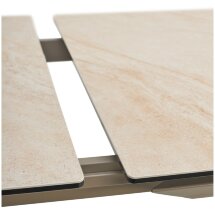 Стол CREMONA 140 KL-105, итальянская керамика / Тауп, ®DISAUR