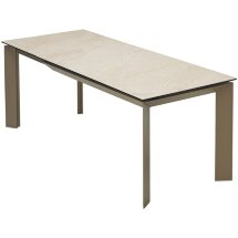 Стол CREMONA 140 KL-105, итальянская керамика / Тауп, ®DISAUR