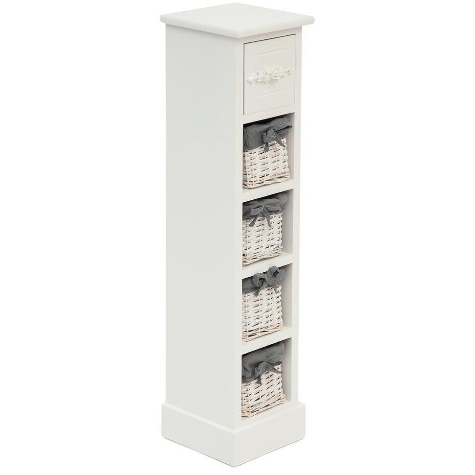 Тумба с 4 корзинами и ящиком Secret De Maison FLORAL 5 ( mod. HX16-002NS ) Тумба с 4 корзинами и ящиком Secret De Maison FLORAL 5 ( mod. HX16-002NS )