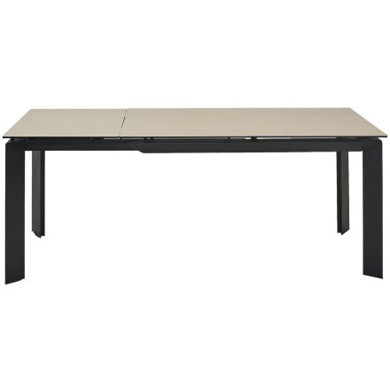 Стол CREMONA 180 TL-142, испанская керамика / черный каркас, ®DISAUR 