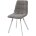 Стул CHILLI SQUARE UF860-08B серый, ткань / белый каркас М-City 