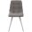 Стул CHILLI SQUARE UF860-08B серый, ткань / белый каркас М-City 