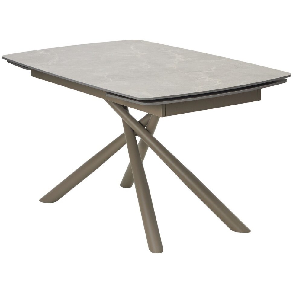 Стол RIVOLI 140 MATT LATTE STONE SOLID CERAMIC / TAUPE, ®DISAUR Стол RIVOLI 140 MATT LATTE STONE SOLID CERAMIC / TAUPE, ®DISAUR
