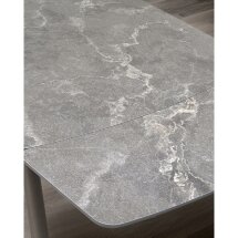 Стол RIVOLI 140 MATT LATTE STONE SOLID CERAMIC / TAUPE, ®DISAUR