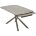 Стол RIVOLI 140 MATT LATTE STONE SOLID CERAMIC / TAUPE, ®DISAUR 