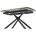 Стол RIVOLI 140 GLOSS AMBER JADE SOLID CERAMIC / BLACK, ®DISAUR 