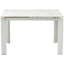 Стол CORNER 120 GLOSS GOLDEN JADE SOLID CERAMIC / WHITE, ®DISAUR
