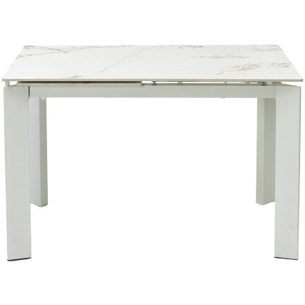 Стол CORNER 120 GLOSS GOLDEN JADE SOLID CERAMIC / WHITE, ®DISAUR 