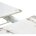 Стол CORNER 120 GLOSS GOLDEN JADE SOLID CERAMIC / WHITE, ®DISAUR 