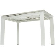 Стол CORNER 120 GLOSS GOLDEN JADE SOLID CERAMIC / WHITE, ®DISAUR