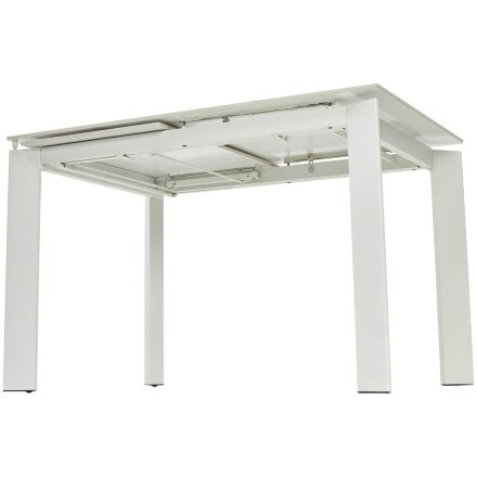 Стол CORNER 120 GLOSS GOLDEN JADE SOLID CERAMIC / WHITE, ®DISAUR 