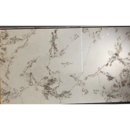 Стол CORNER 120 GLOSS GOLDEN JADE SOLID CERAMIC / WHITE, ®DISAUR 