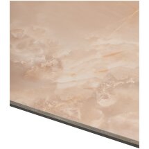 Стол CORNER 120 GLOSS AMBER JADE SOLID CERAMIC / BLACK, ®DISAUR