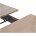 Стол CORNER 120 GLOSS AMBER JADE SOLID CERAMIC / BLACK, ®DISAUR 