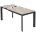 Стол CORNER 120 GLOSS AMBER JADE SOLID CERAMIC / BLACK, ®DISAUR 