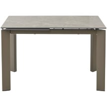Стол CORNER 120 MATT LATTE STONE SOLID CERAMIC / TAUPE, ®DISAUR