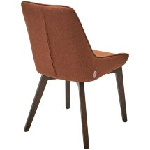 Стул CRISTIAN Orange Barrel-54, ткань / орех, ®DISAUR