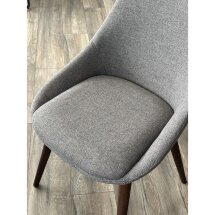 Стул DANIEL Grey Lena-450, ткань / орех, ®DISAUR