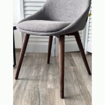 Стул DANIEL Grey Lena-450, ткань / орех, ®DISAUR