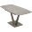 Стол ALATRI 120 MATT LATTE STONE SOLID CERAMIC / TAUPE, ®DISAUR 