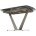 Стол ALATRI 120 MATT LATTE STONE SOLID CERAMIC / TAUPE, ®DISAUR 