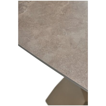 Стол ALATRI 120 MATT LATTE STONE SOLID CERAMIC / TAUPE, ®DISAUR 