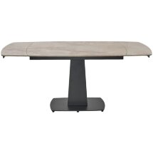 Стол BALDE 120 GLOSS AMBER JADE SOLID CERAMIC / BLACK, ®DISAUR