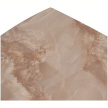 Стол BALDE 120 GLOSS AMBER JADE SOLID CERAMIC / BLACK, ®DISAUR
