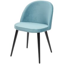 Стул JAZZ G108-57 пудровый бирюзовый, велюр М-City