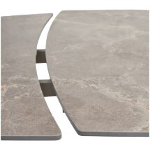 Стол BALDE 120 MATT LATTE STONE SOLID CERAMIC/ TAUPE, ®DISAUR
