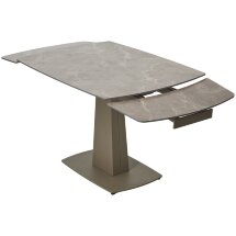 Стол BALDE 120 MATT LATTE STONE SOLID CERAMIC/ TAUPE, ®DISAUR