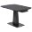 Стол BALDE 120 MATT BLACK MARBLE SOLID CERAMIC / BLACK, ®DISAUR 