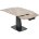 Стол BALDE 140 GLOSS AMBER JADE SOLID CERAMIC / BLACK, ®DISAUR 