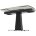 Стол BALDE 140 GLOSS AMBER JADE SOLID CERAMIC / BLACK, ®DISAUR 