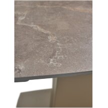 Стол BALDE 140 MATT LATTE STONE SOLID CERAMIC / TAUPE, ®DISAUR