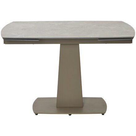 Стол BALDE 140 MATT LATTE STONE SOLID CERAMIC / TAUPE, ®DISAUR 