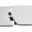 Стол BALDE 140 MATT WHITE MARBLE SOLID CERAMIC / BLACK, ®DISAUR 