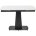 Стол BALDE 140 MATT WHITE MARBLE SOLID CERAMIC / BLACK, ®DISAUR 