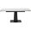 Стол BALDE 140 MATT WHITE MARBLE SOLID CERAMIC / BLACK, ®DISAUR 