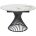 Стол BUENO 120 GLOSS GOLDEN JADE SOLID CERAMIC / BLACK, ®DISAUR 